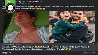 Kecelakaan Raffi Ahmad 14 Maret 2022